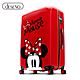 【Deseno 笛森諾】Disney 迪士尼 米奇奇幻之旅 24吋 PC鏡面拉鍊行李箱-紅色 product thumbnail 1