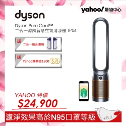 Dyson 二合一智慧涼風清淨機 TP06