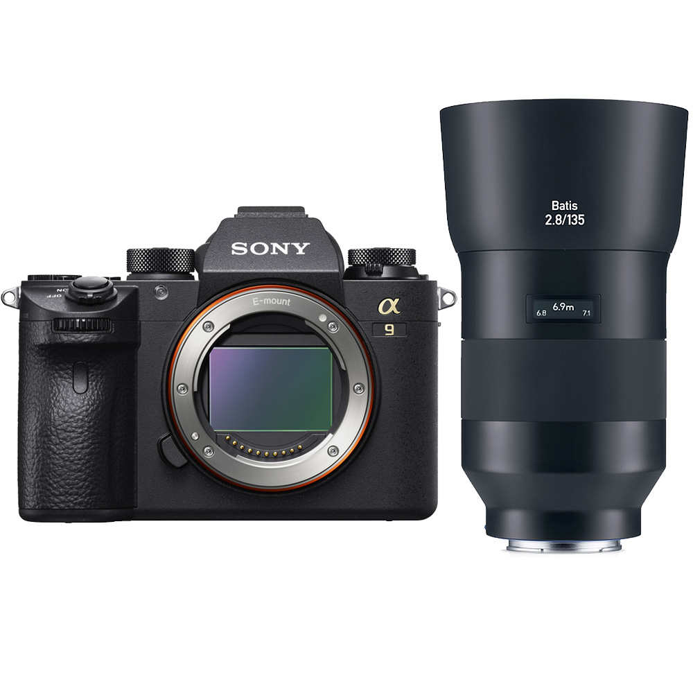 SONY A9 單機身 + Zeiss Batis 2.8/135 鏡頭超值組(公司貨)