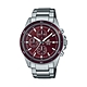 CASIO卡西歐 EDIFICE 三針三眼 計時碼錶 日期顯示窗 搶眼茶紅 EFR-526D-5C_43.8mm product thumbnail 1