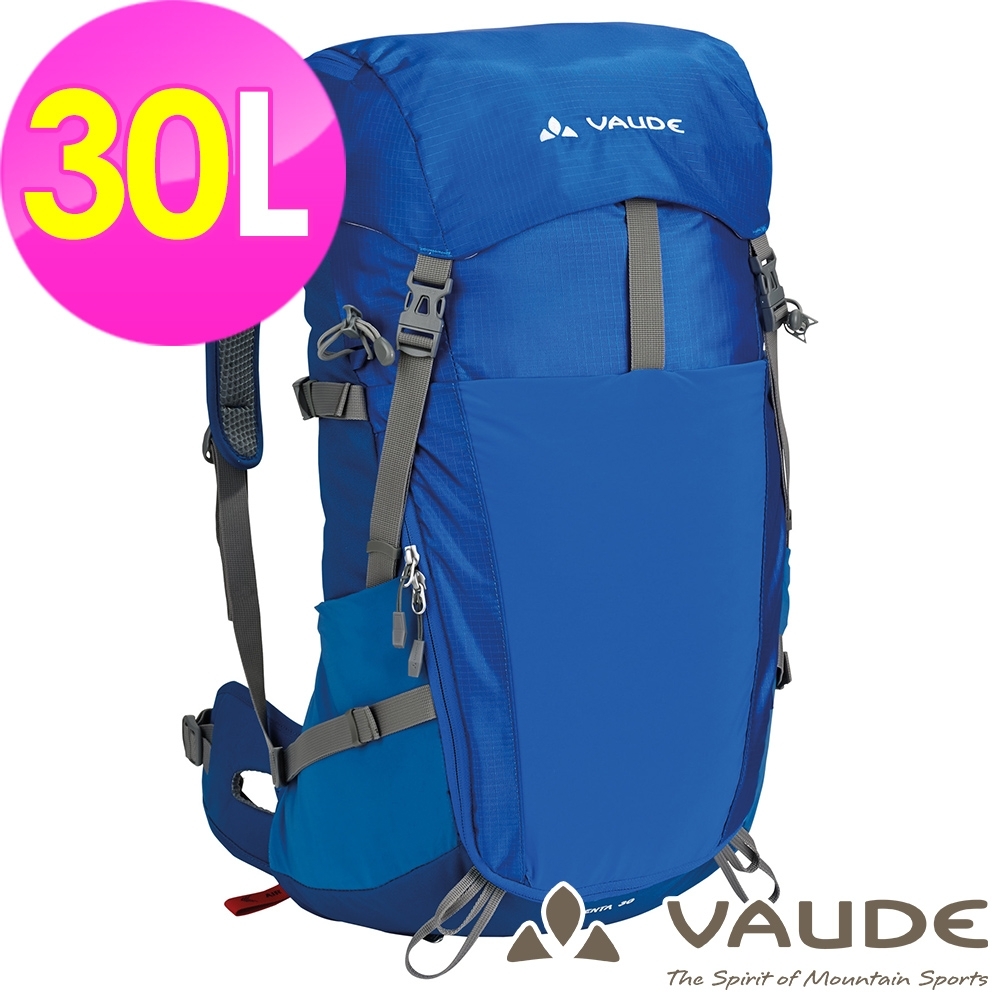 【VAUDE德國 】Brenta 30L 耐磨網架透氣登山背包VA-12161藍