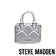 STEVE MADDEN-BAVAIL 緞面菱格紋磁吸式方型小包-銀色 product thumbnail 1