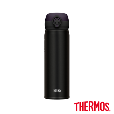 THERMOS 膳魔師超輕量不鏽鋼真空保溫瓶0.5L(JNL-502)-ALB經典黑