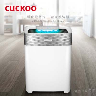 Cuckoo福庫 12坪 無線充電式空氣清淨機 CAC-B1210FWCL