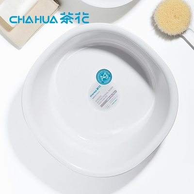 茶花CHAHUA Ag+銀離子抗菌方形臉盆/水盆-大