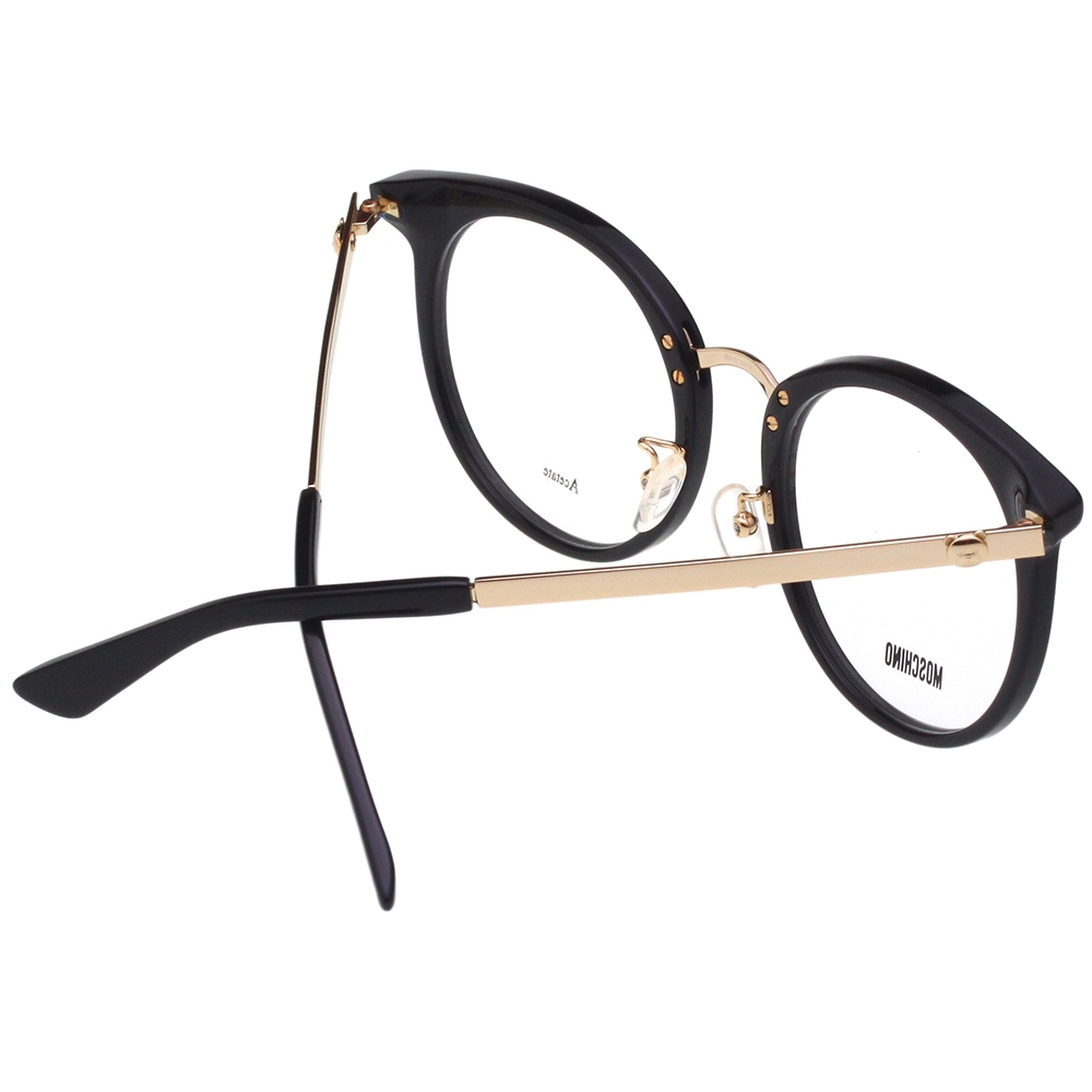 Moschino 圓框小熊光學眼鏡(黑色) | 一般鏡框| Yahoo奇摩購物中心