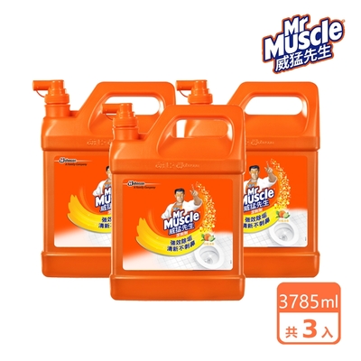 3入組 | 威猛先生 潔廁劑加崙桶-柑橘清香3785ml