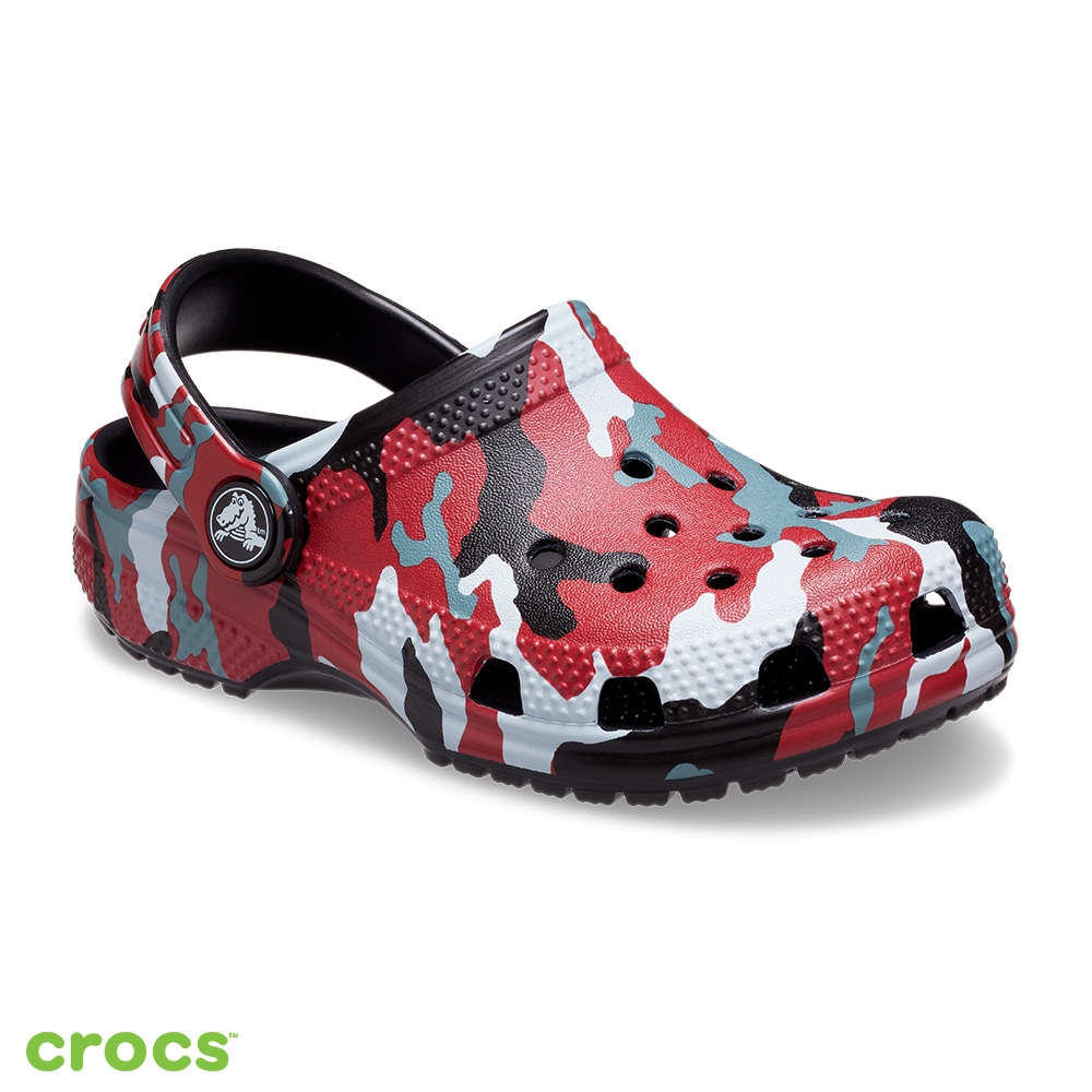 Crocs 卡駱馳 (童鞋) 迷彩經典大童小克駱格 -207594-063