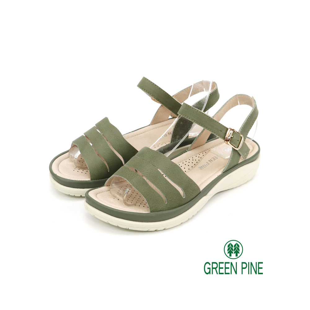 Green Pine 夏季戀日涼鞋 綠色 (00322119)