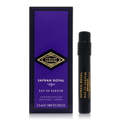 Versace 凡賽斯 Safran Royal 皇家藏紅花淡香精 EDP 1.5ml (平行輸入)