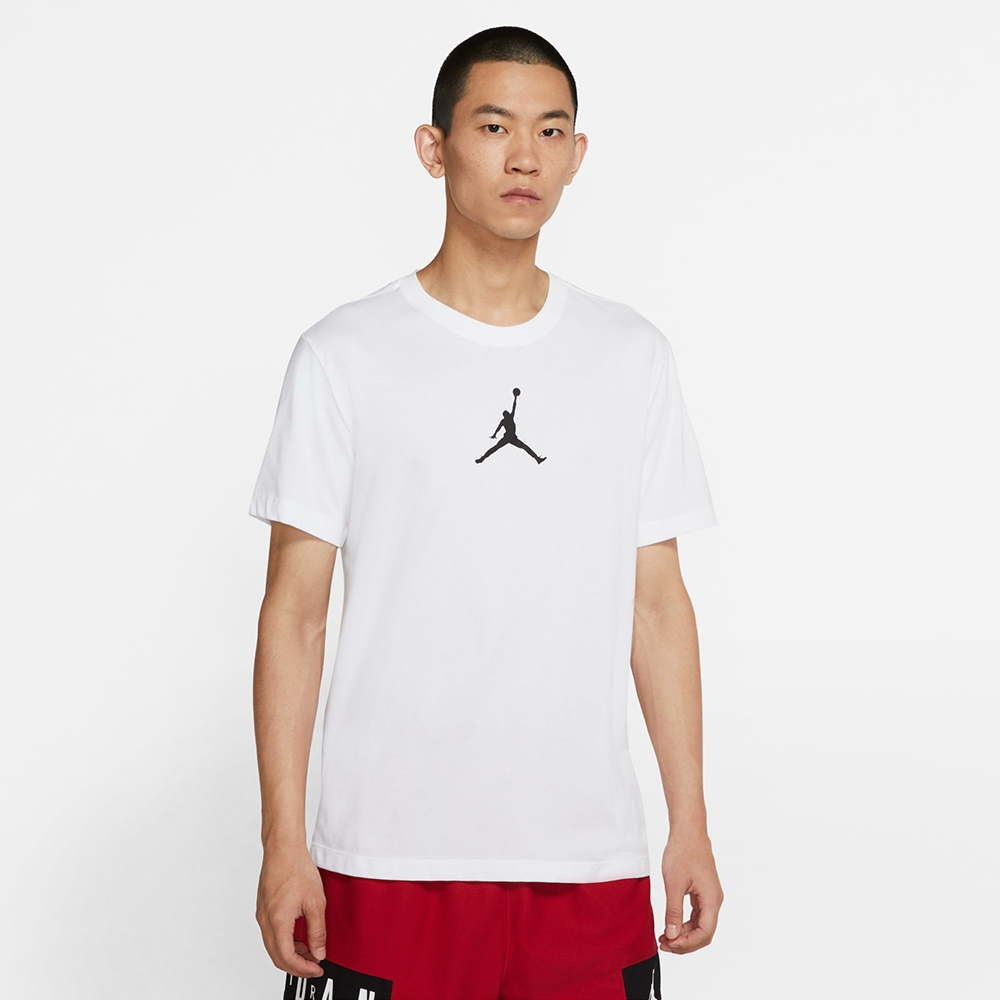 NIKE 上衣 男 短袖 運動 喬丹 AS M J JUMPMAN DF SS CREW 白 CW5191-102