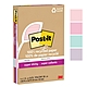 3M Post-it 利貼 狠黏 環保橫格便條紙 101x152mm（45張 /本）混色4本 /盒 4621R-4SSNRP product thumbnail 1