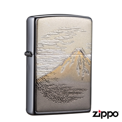 日系Zippo 富士山-經典日式工藝防風打火機#ZA-5-26d