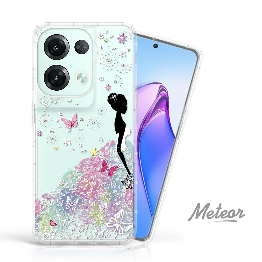 Meteor OPPO Reno8 Pro 5G 奧地利水鑽殼 - 花嫁