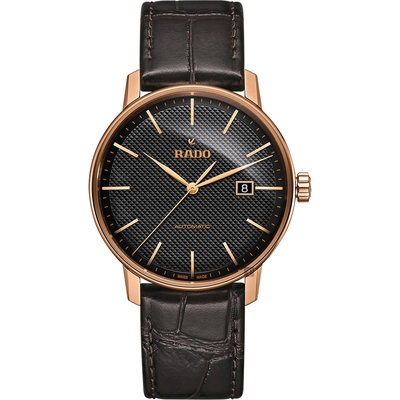 RADO 雷達 官方授權 Coupole晶璨系列自動機械錶 送禮推薦-41mm R03 R22877165