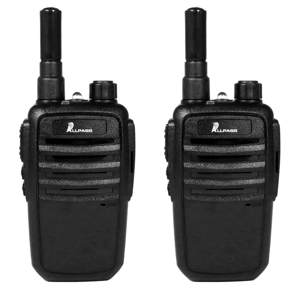 ALLPASS Z9 免執照 UHF 無線電對講機【2入組+專業空導耳機】