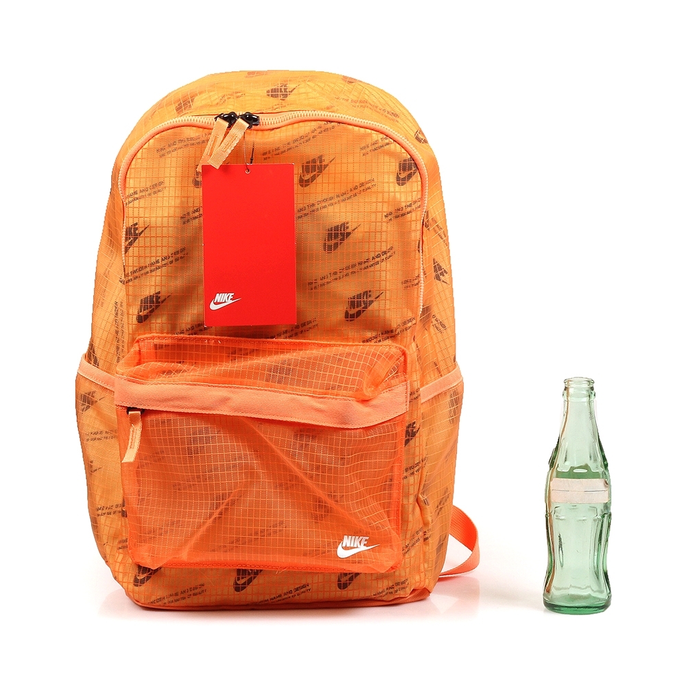 nike heritage backpack orange