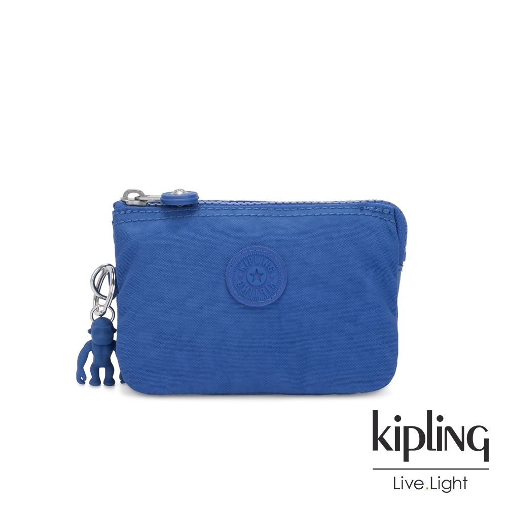 Kipling 經典海洋藍三夾層配件包-CREATIVITY S