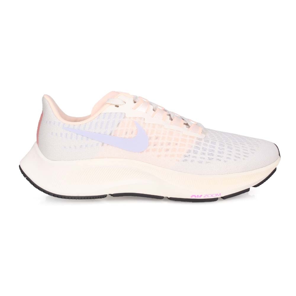 NIKE WMNS AIR ZOOM PEGASUS 37 女慢跑鞋-路跑飛馬BQ9647102 米白紫粉