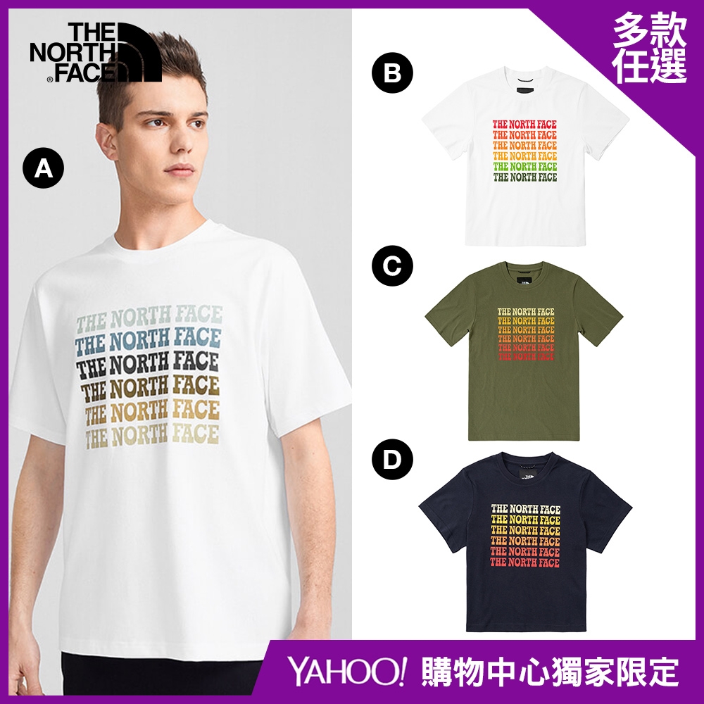 【The North Face】人氣熱賣-印花短袖T恤-多款可選