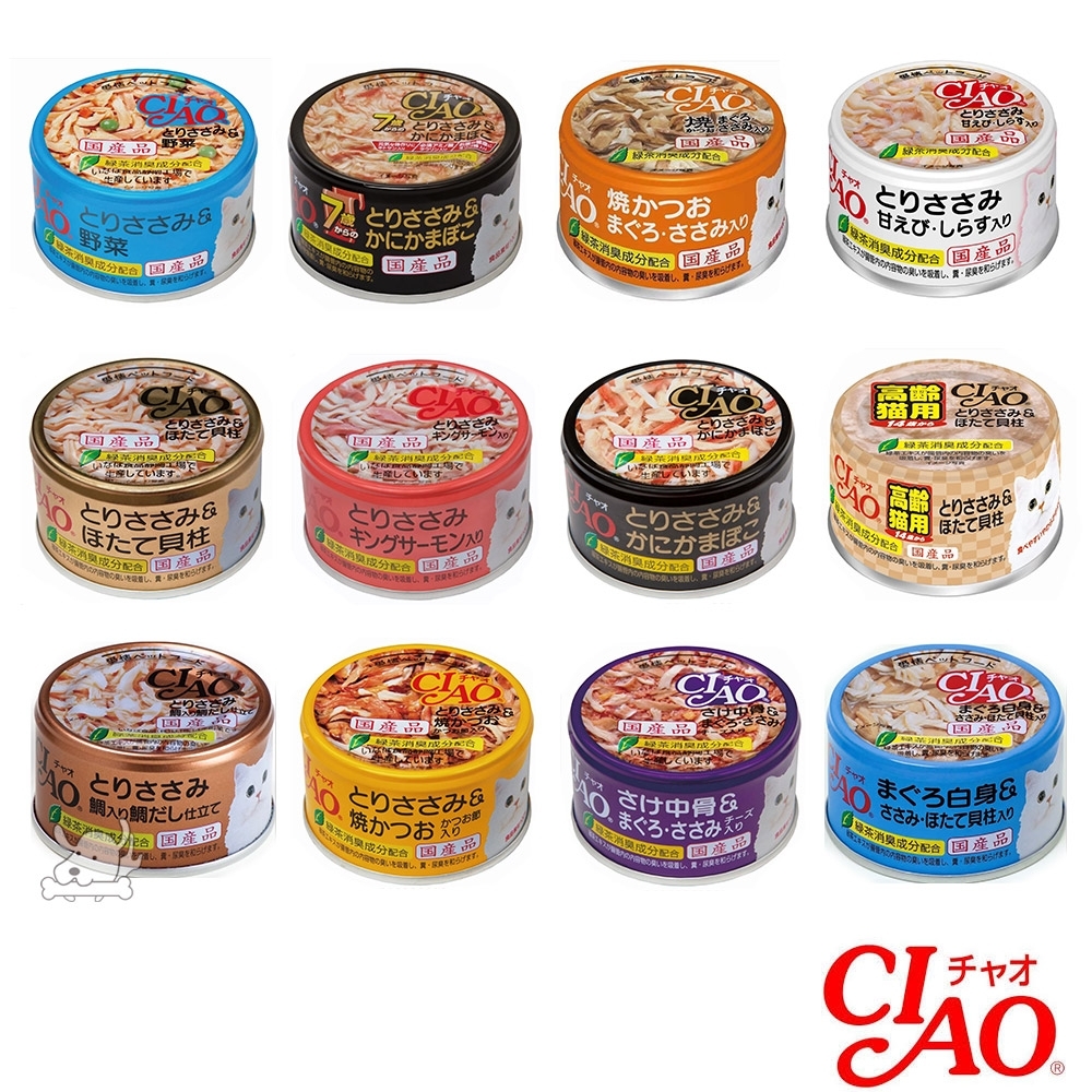 CIAO 日本 旨定罐(雞肉)系列 貓罐 85g 24罐