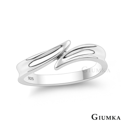 GIUMKA純銀戒指推薦925銀執子之手情侶款 細版女戒 單個價格(MIT)