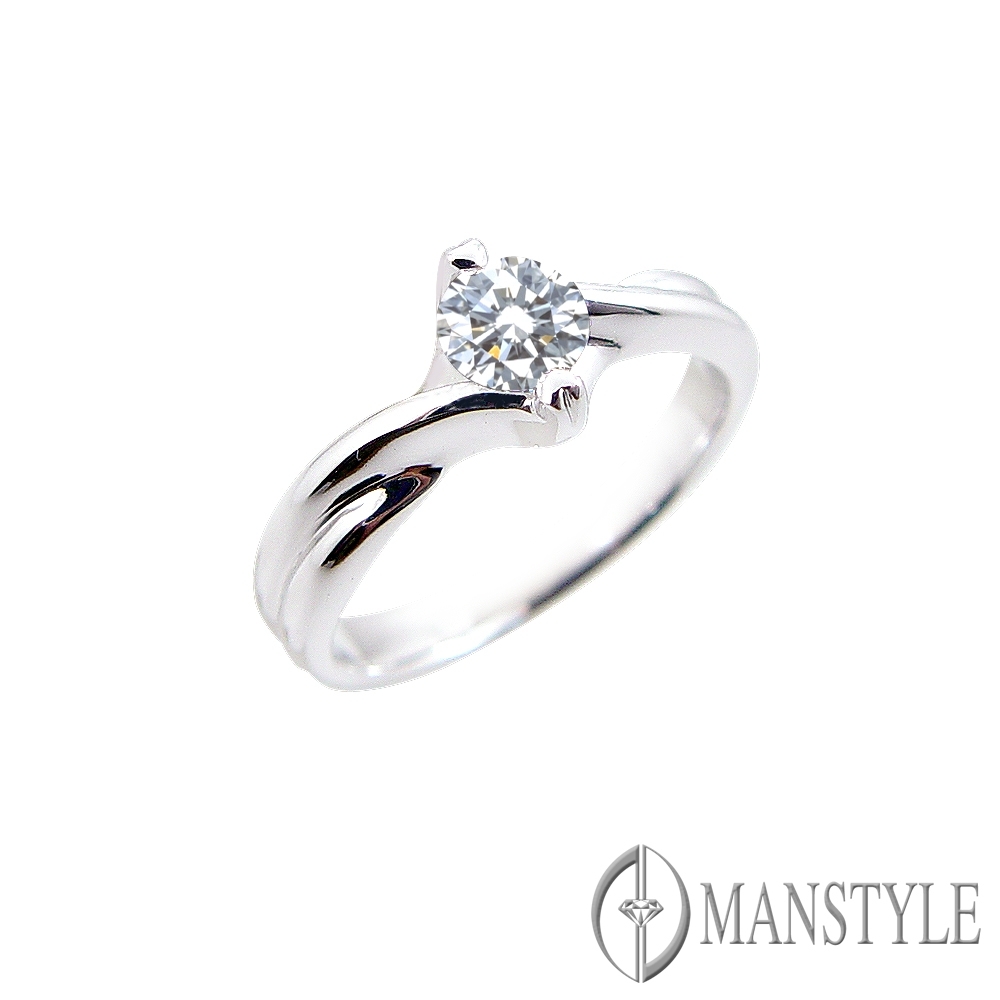 MANSTYLE-GIA 最愛是妳 0.34ct 八心八箭鑽戒