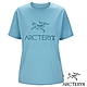 加拿大 ARCTERYX 始祖鳥 女款 Arc'Word 輕量吸濕透氣短袖圓領衫.T恤_快樂藍 product thumbnail 1