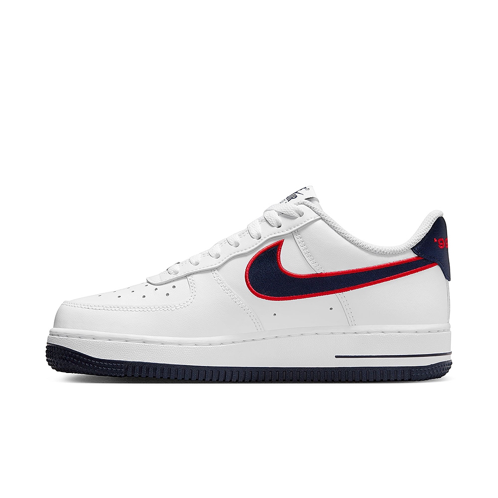 NIKE 休閒鞋女鞋運動鞋AF1 WMNS AIR FORCE 1 07 REC 白FJ0710