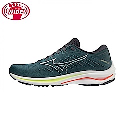 Mizuno Wave Rider 25 SW [J1GC210401] 男 慢跑鞋 路跑 超寬楦 避震 美津濃 綠黑