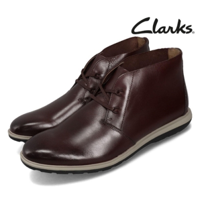 Clarks 休閒鞋 Glaston Mid 中筒 男鞋