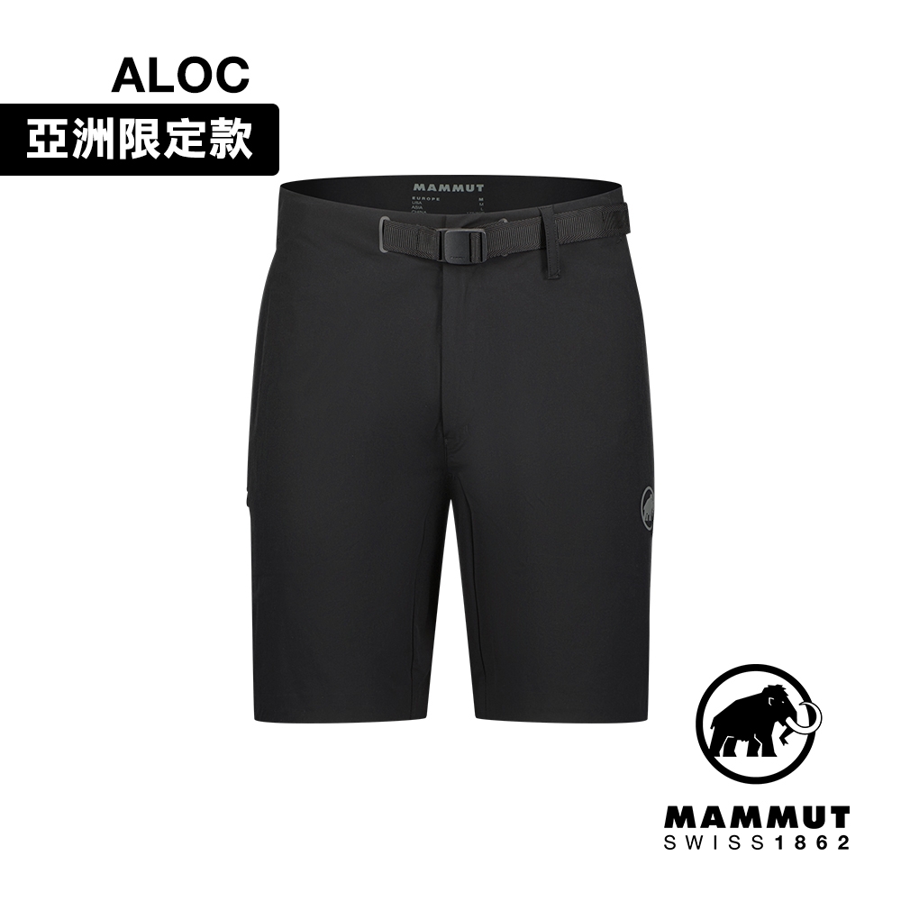 Mammut 長毛象】Trekkers 3.0 Shorts AF Men 健行防潑水短褲黑色男款