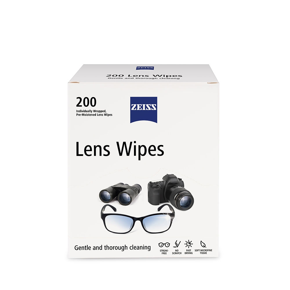 【蔡司】Zeiss 濕式拭鏡紙 200片 完整盒裝