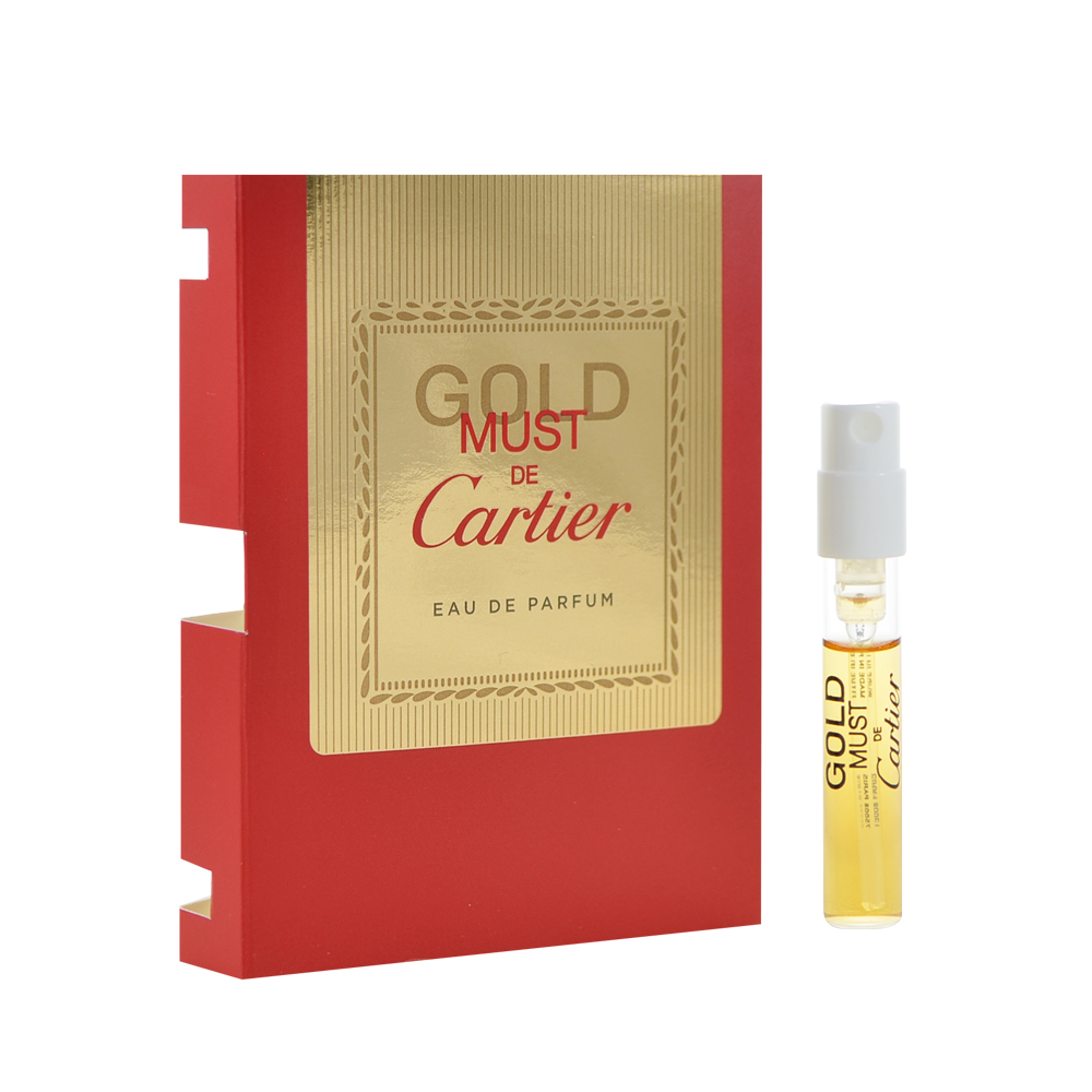 Cartier 卡地亞 唯我獨尊 金色版針管小香 1.5ml