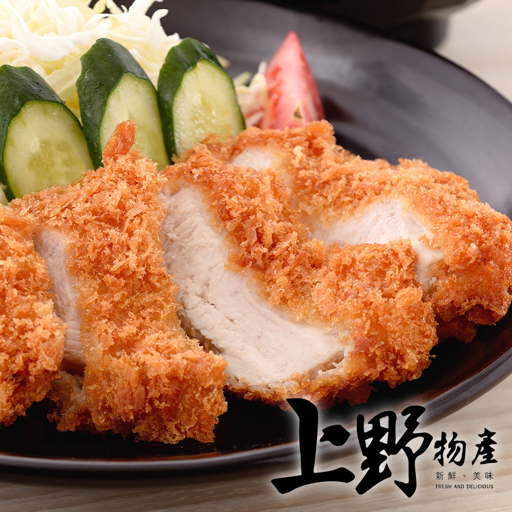 (任選)【上野物產】黃金炸豬排(85g土10%/片) x1片