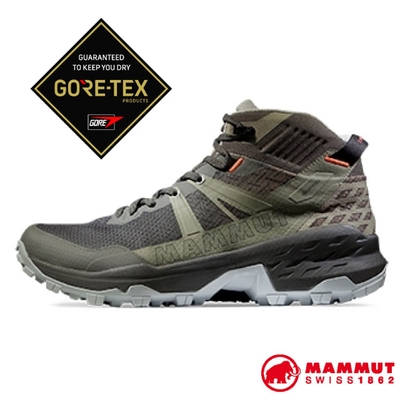 MAMMUT 長毛象 男 Sertig II Mid GTX 輕巧耐用多功能鞋.登山健行_深錫綠