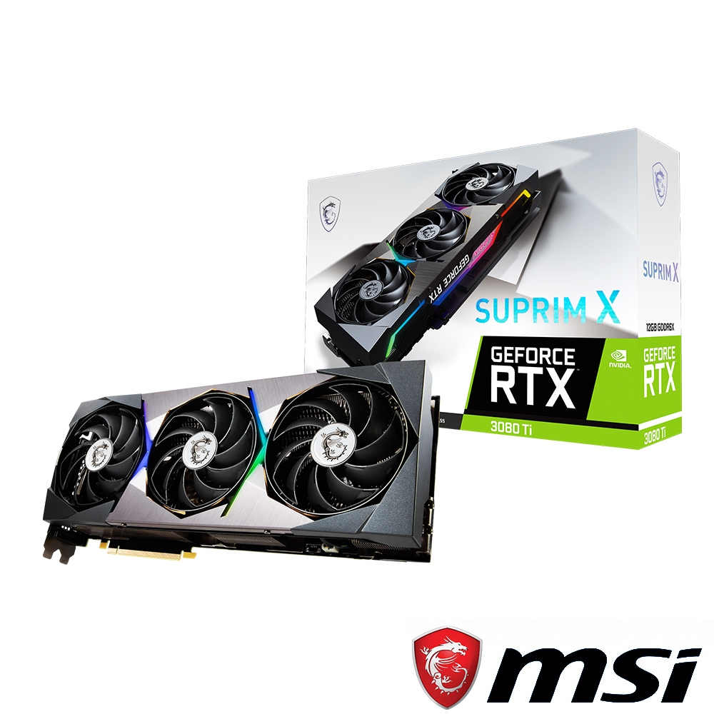 MSI 微星GeForce RTX3080 Ti SUPRIM X 12G 顯示卡| RTX 30系列| Yahoo