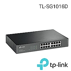 TP-Link TL-SG1016D 16 埠 Gigabit 網路交換器