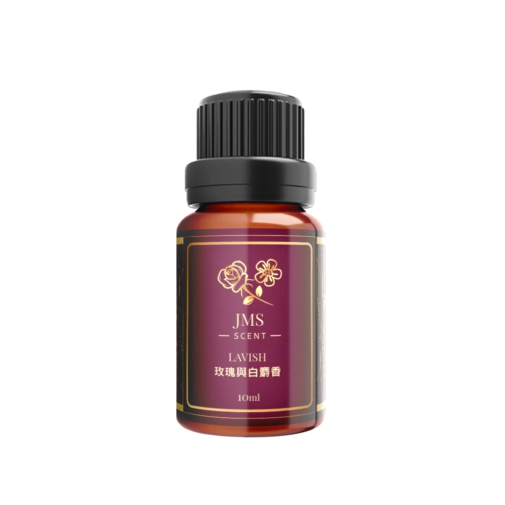 JMScent 時尚香水精油 玫瑰與白麝香 IFRA認證 香薰/擴香專用 (10ml)