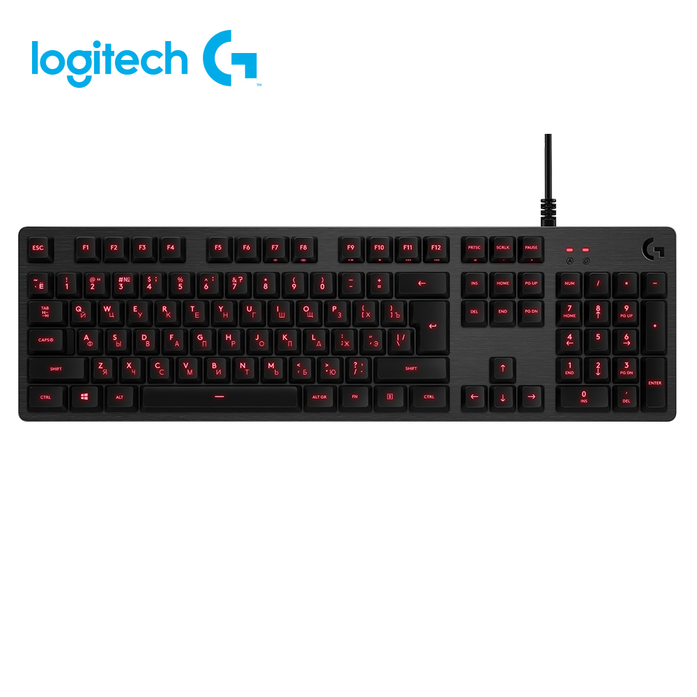 羅技 logitech G G413 機械式背光遊戲電競鍵盤-黑