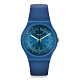 Swatch New Gent 原創系列手錶 CYDERALBLUE 晨曦藍-41mm product thumbnail 1