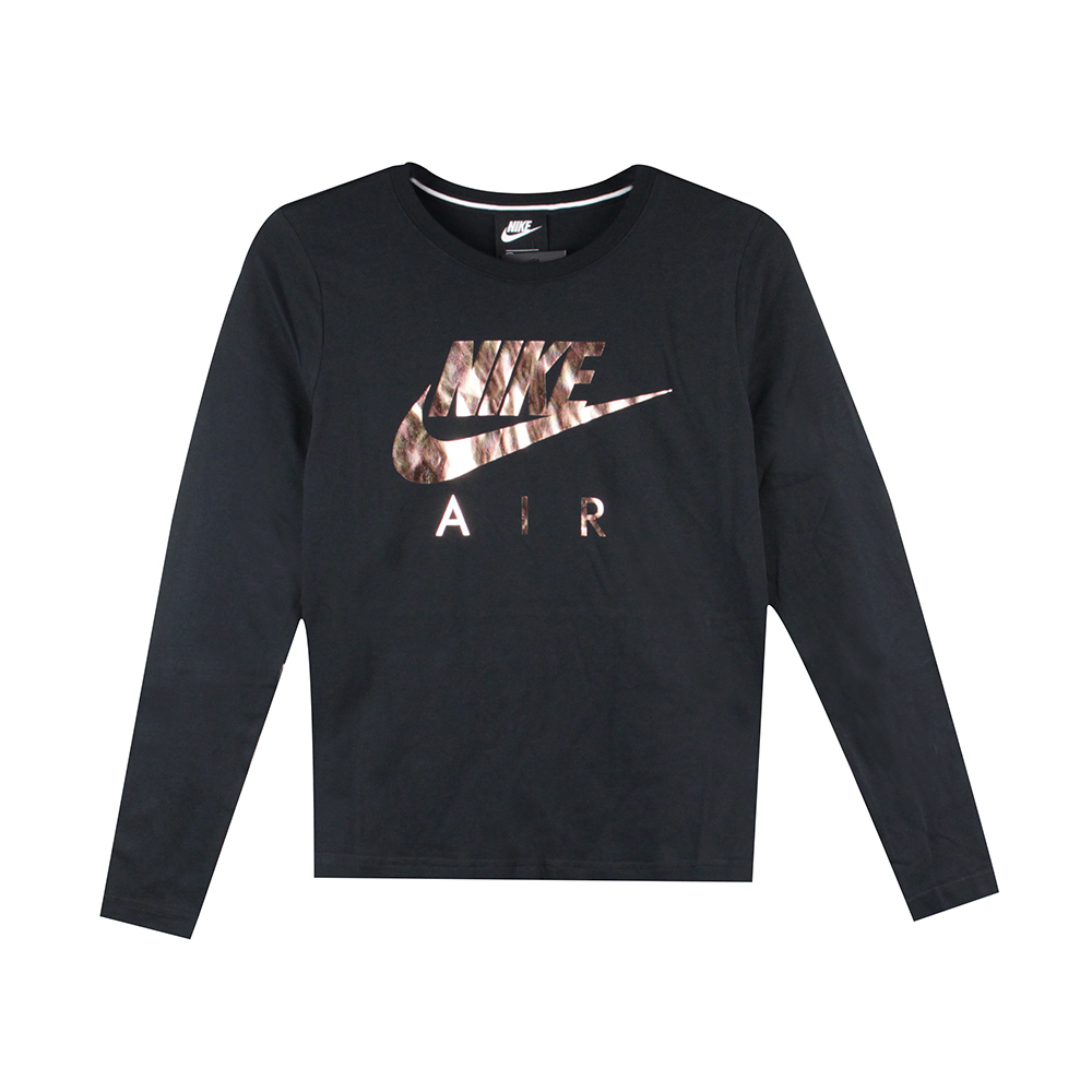 Nike 女 AIR TOP LS LONG 圓領T(長)