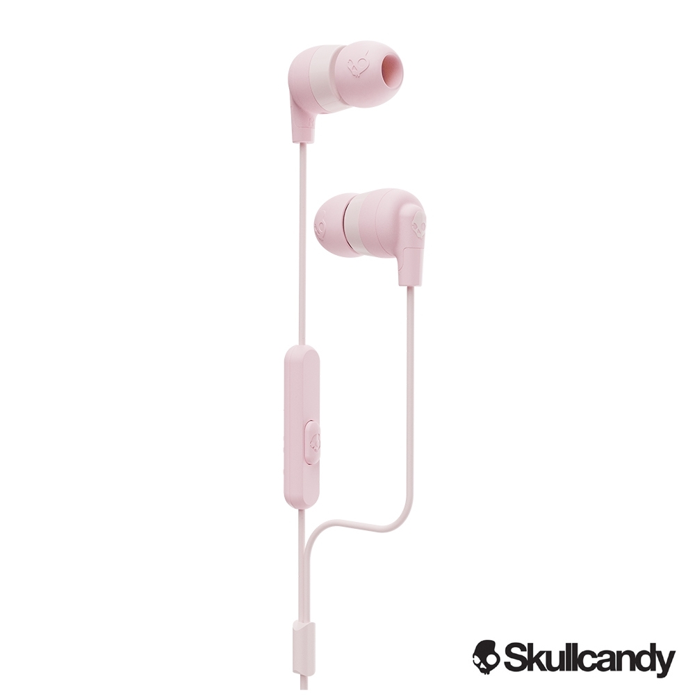 Skullcandy 骷髏糖 INKD+ 入耳式耳機-淺粉色(公司貨)