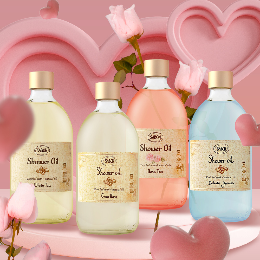 贈壓頭★SABON 熱銷沐浴油 500ml-多款可選