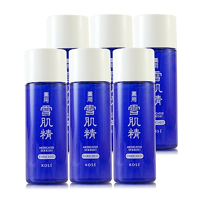 KOSE高絲 雪肌精化妝水33ml*6(極潤型)