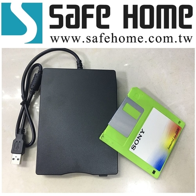 SAFEHOME USB 軟碟機 USB2.0 外接式軟碟機 磁碟機 FDD USB2.0 外接式軟碟機 (不含磁片) WIN11 目前不支援 ZZ003