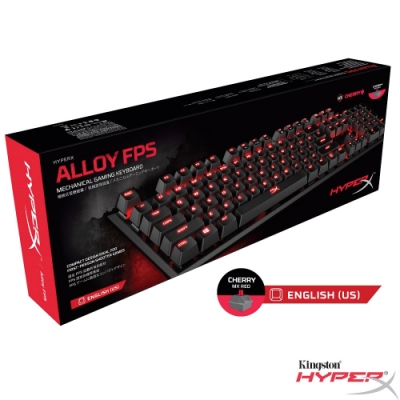 HyperX Alloy FPS 機械式 電競鍵盤 (英文-Cherry MX 紅軸)