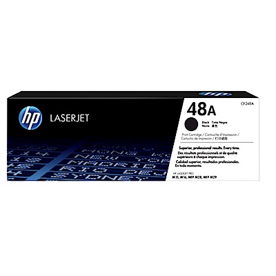 HP 48A 黑色原廠 LaserJet 碳粉匣 (CF248A)