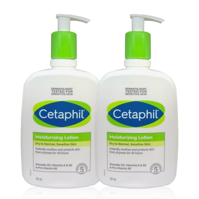 Cetaphil 舒特膚 長效潤膚乳 591ml 兩入組 (台灣公司貨)