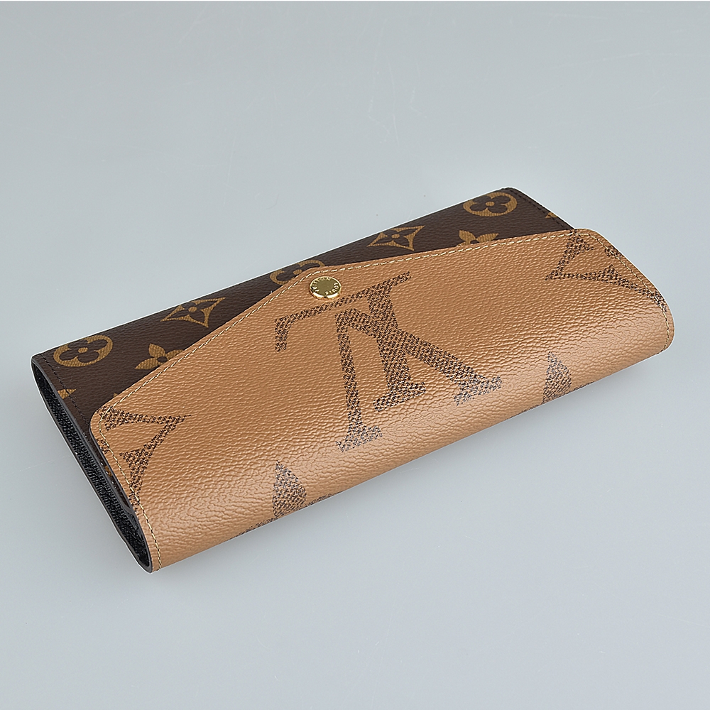 M80726 Louis Vuitton Monogram Reverse Sarah Wallet